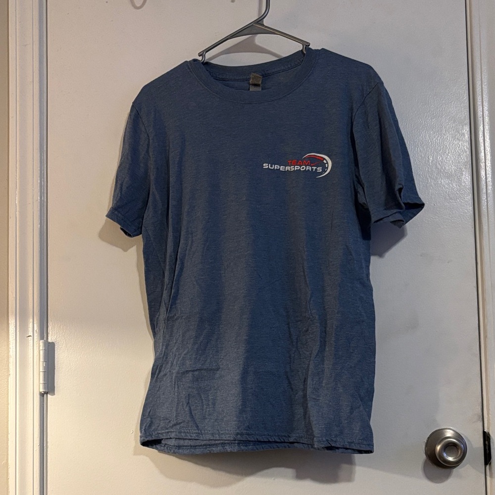 Gildan Supersport Blue Men's Tee